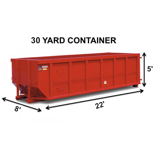 30 Yard Roll Off Liner - 3 Mil (Fold)
