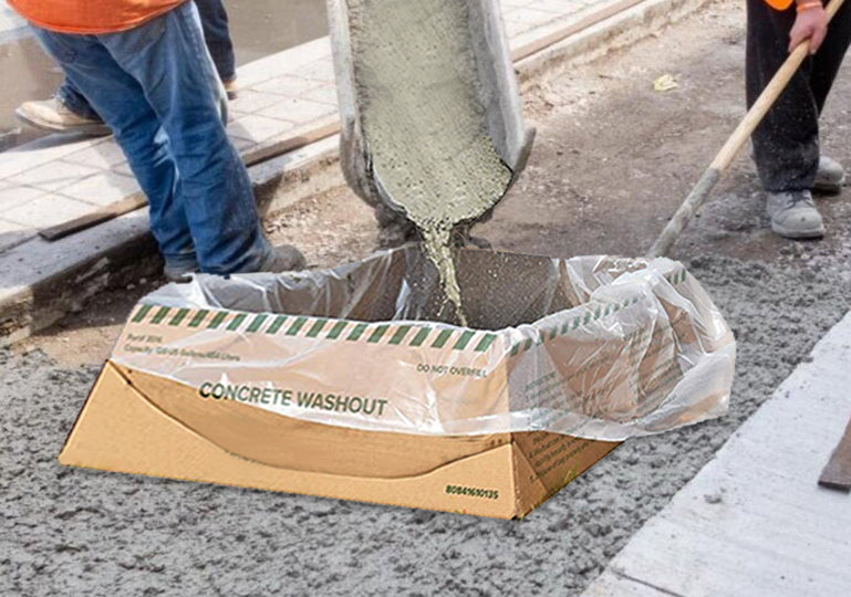 WashOut Pros Concrete Washout Berm - Economy