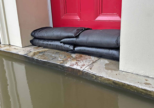 Sand-less SandBag Barrier