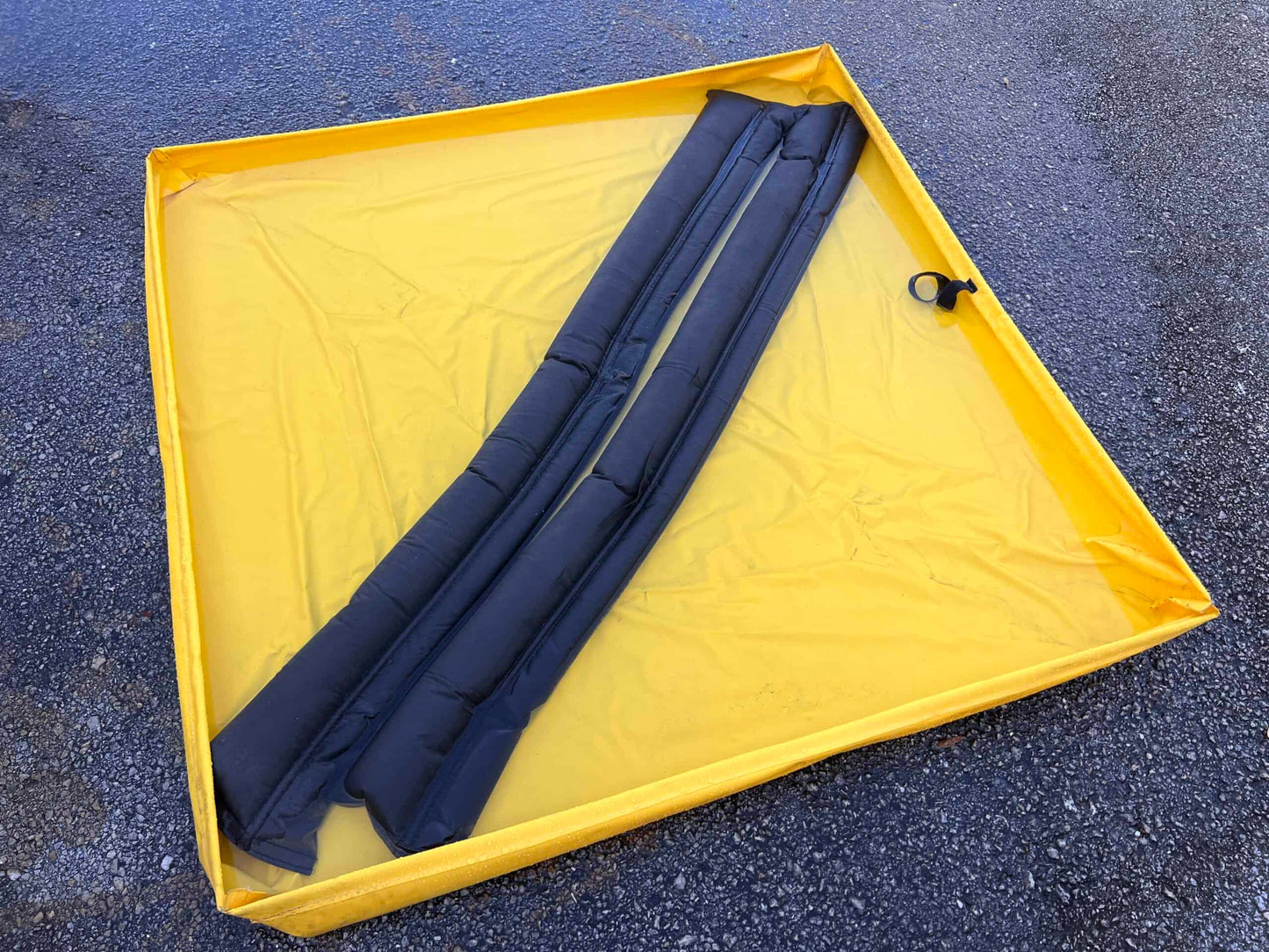 Sand-less SandBag Barrier