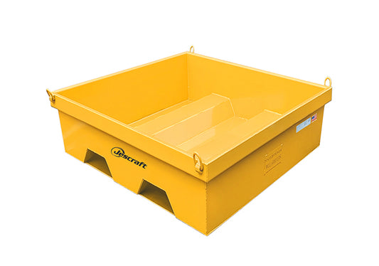 Steel Concrete Washout Pan 72″x72″x24″ (440 Gal)