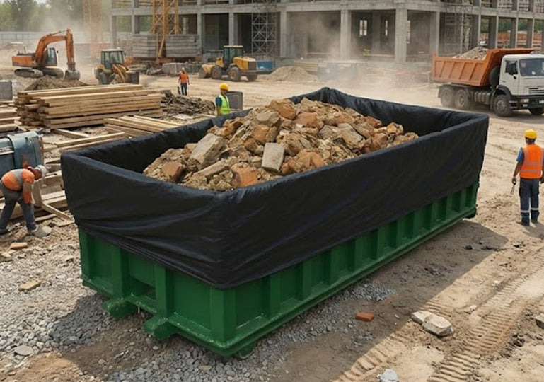 Roll Off Waste Liners - WashOutPros