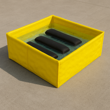 Sand-less SandBag Barrier