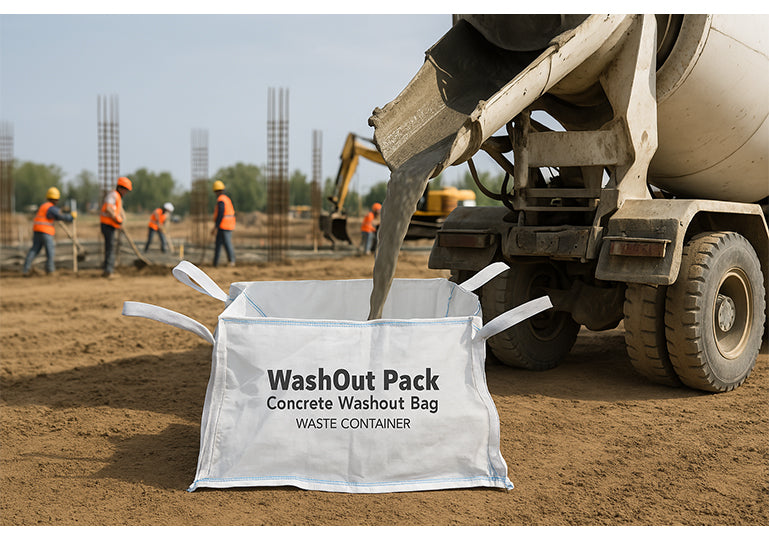 Washout Bag Photo Property of SCI Containers, Inc.